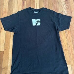 MTV Black Short Sleeve Tee